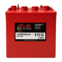 Bater�a ROLLS 8 FS GC | 8 Voltios 155 Amperios C20